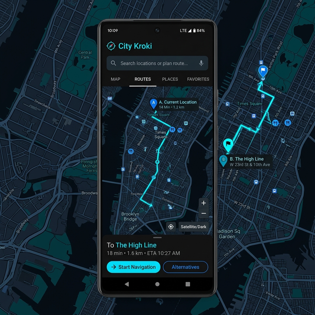 City Kroki App