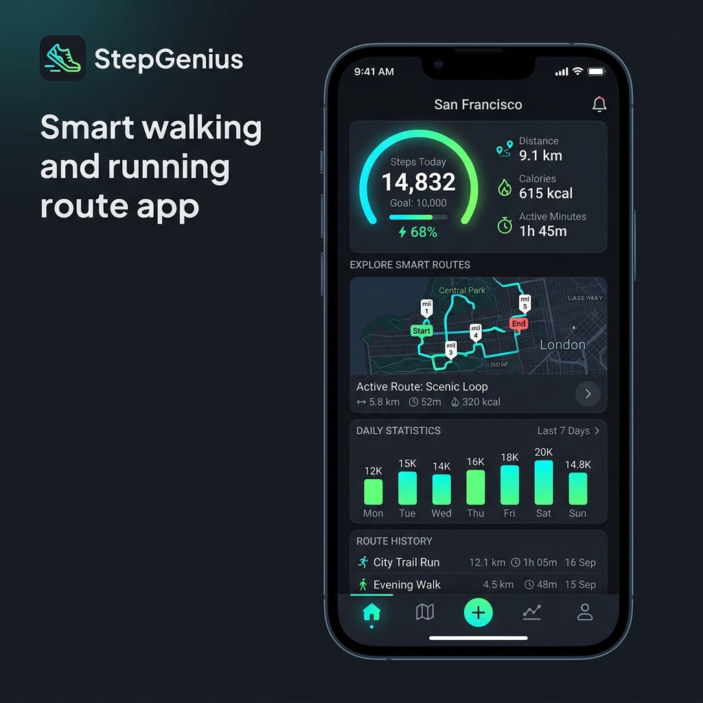 StepGenius App